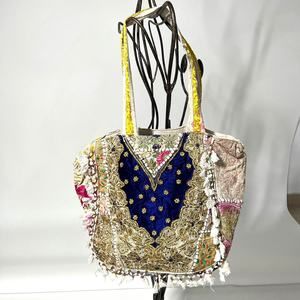 Banjari indian bohemian boho hippy tote bag